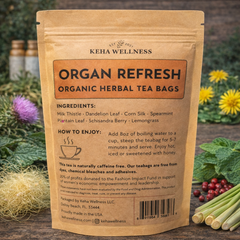 Milk Thistle & Dandelion — Organic Herbal Tea Bags | Milk Thistle, Dandelion & Schisandra Blend