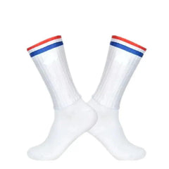 Stylish Summer  Breathable Cycling Socks For Men Anti Slip Seamless Sports Cycling Socks For Men Modern Design Running Sports Socks