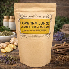 Breathe Tea Bags — Mullein & Elecampane | Organic Respiratory Herbal Tea